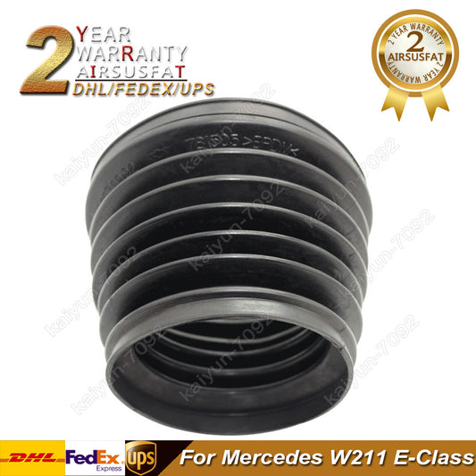 Front Air Shock Rubber Bellow Shock Dust Cover for Mercedes W211 E-Class New