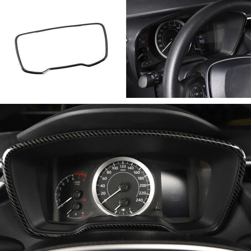 for Toyota for Corolla 2020-23 Steel Carbon Fiber Dash Instrument Speedometer Frame