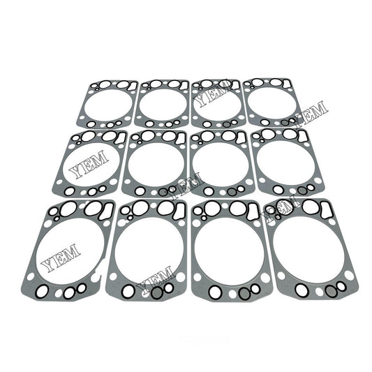 P158 Head Gasket 65.03901-0069 51.03901-0348 Fit For Doosan Engine Head Gasket
