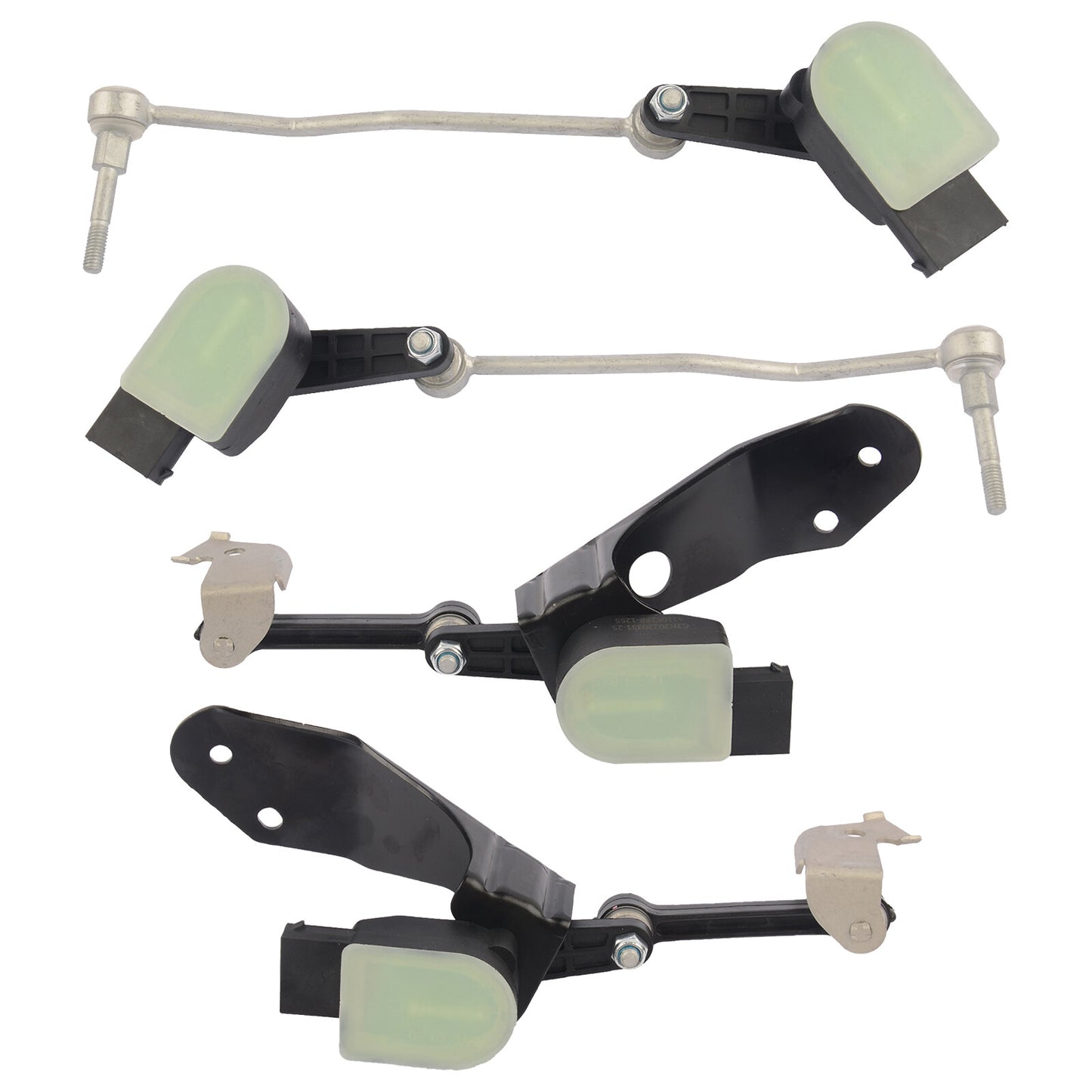 4-piece front and rear height sensor set suitable for Audi for A8 S8 Quattro D3 4E2 4E8 3.0 4.2