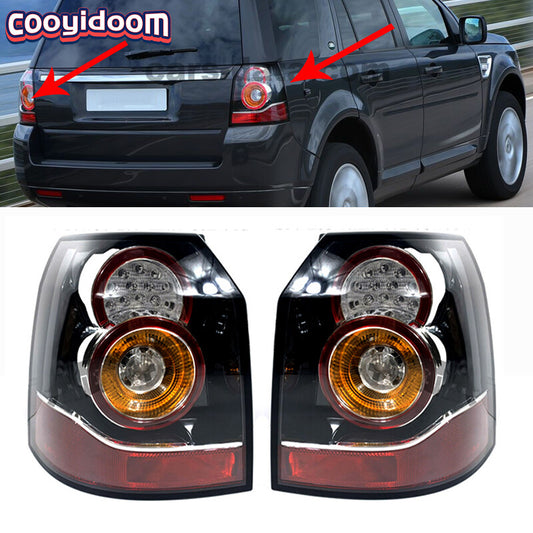 Pair Rear Tail Lamp Brake Lamp with Bulb for LAND ROVER Freelander 2 2013-2015