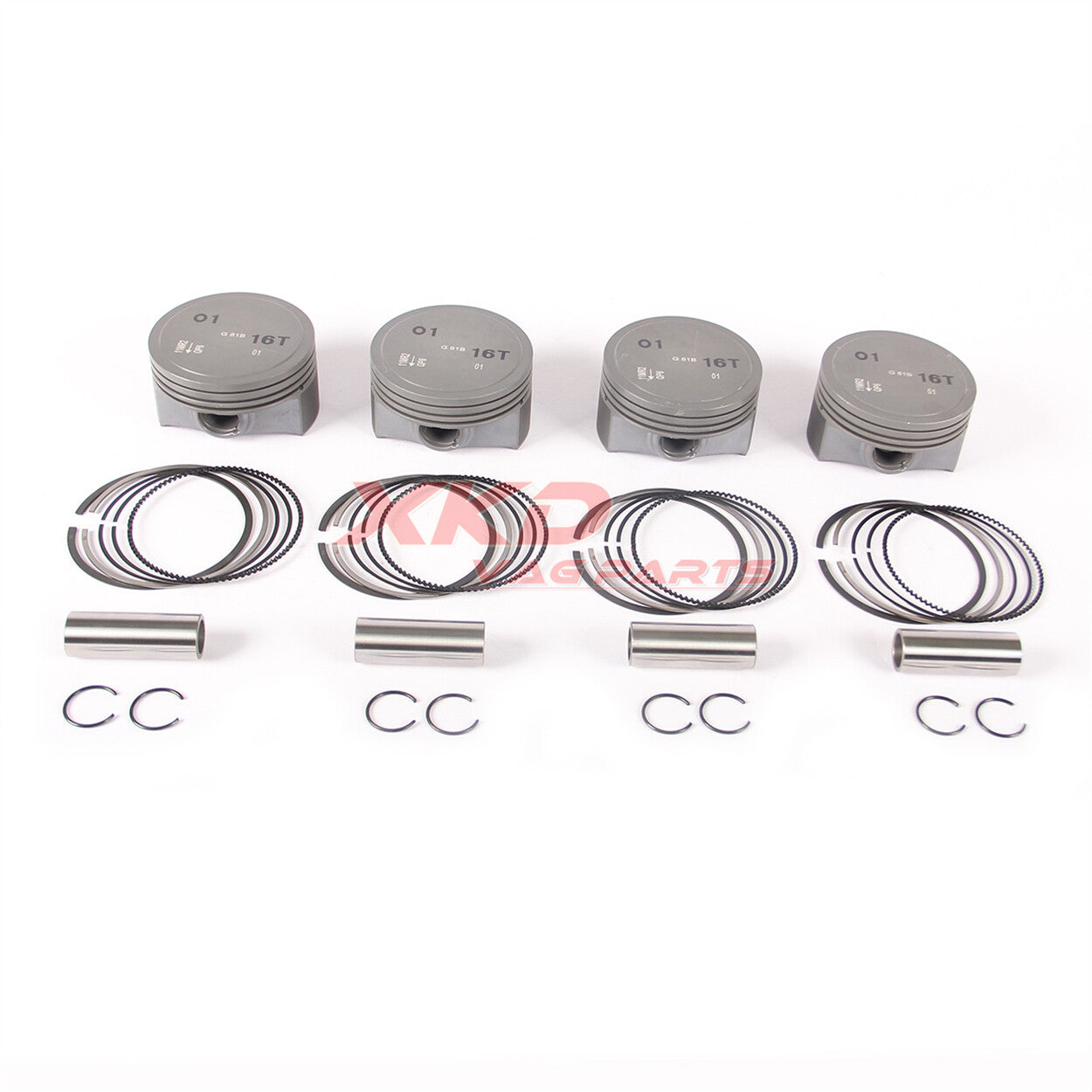 1.6T Pistons Rings Kit Fit for Buick for Chevrolet for Cruze for Opel Astra Z16LER Z16LET