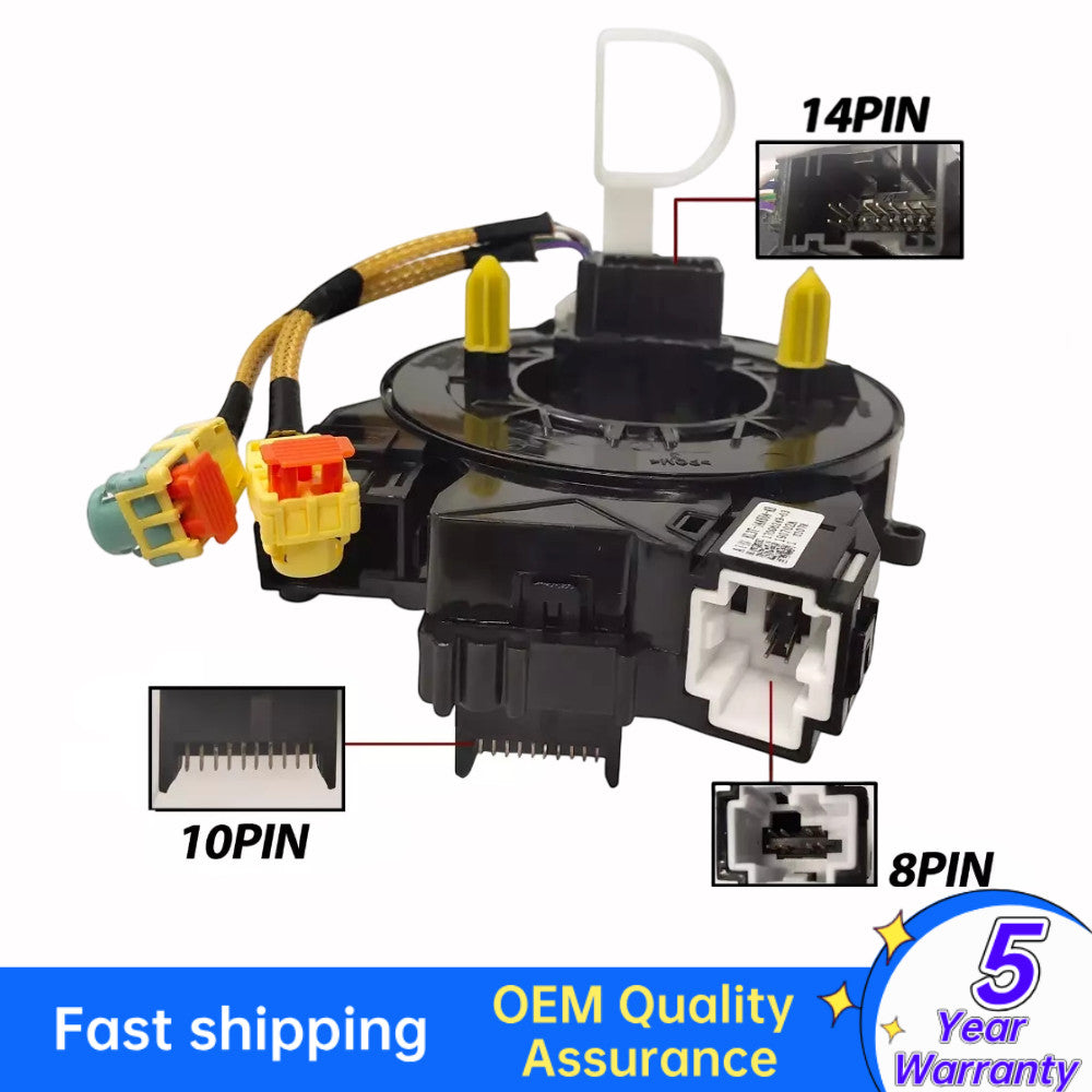 new OE HL3T-14A664-AB clock spring suitable for 2015-2019 for Ford F-150 clock springs.