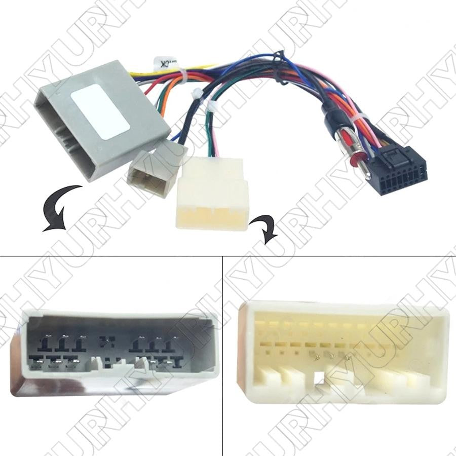 Car Multimedia Android Player 16Pin Wiring Harness Connector for Honda for Civic