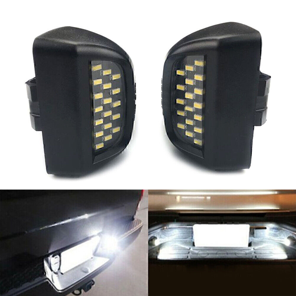 LED License Plate Light Kit For Silverado for GMC for Sierra 1500 2500 3500 Car Auto