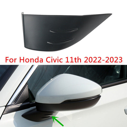 Exterior Left Rearview Mirror Base Cover Trim Fit for Honda for Civic 11th 2022-2023