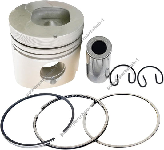 4JB1 Piston + Piston Rings for ISUZU 4JB1 4JB1T Engine 8-94433-177-1