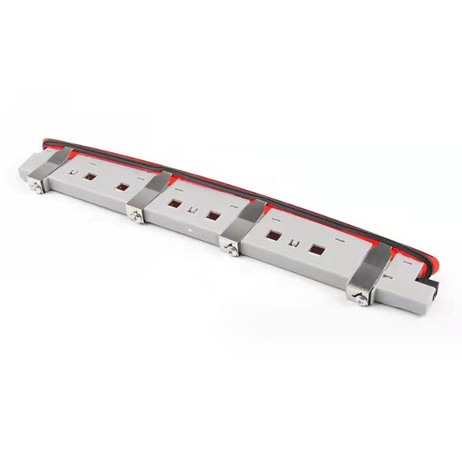 LED rear three-stop braking taillights are suitable for Mercedes-Benz C-Class C230 models with license plates 01-07.