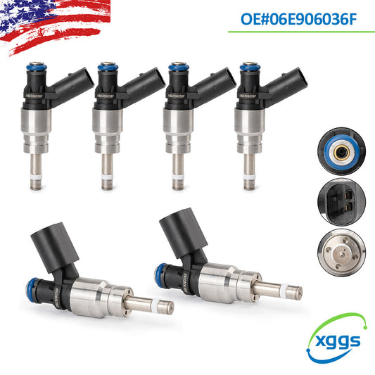 6-piece fuel injector for Audi for A6 3.2L 2010-2011 and for Audi Q5 3.2L 2009-2012 (06E906036F-)