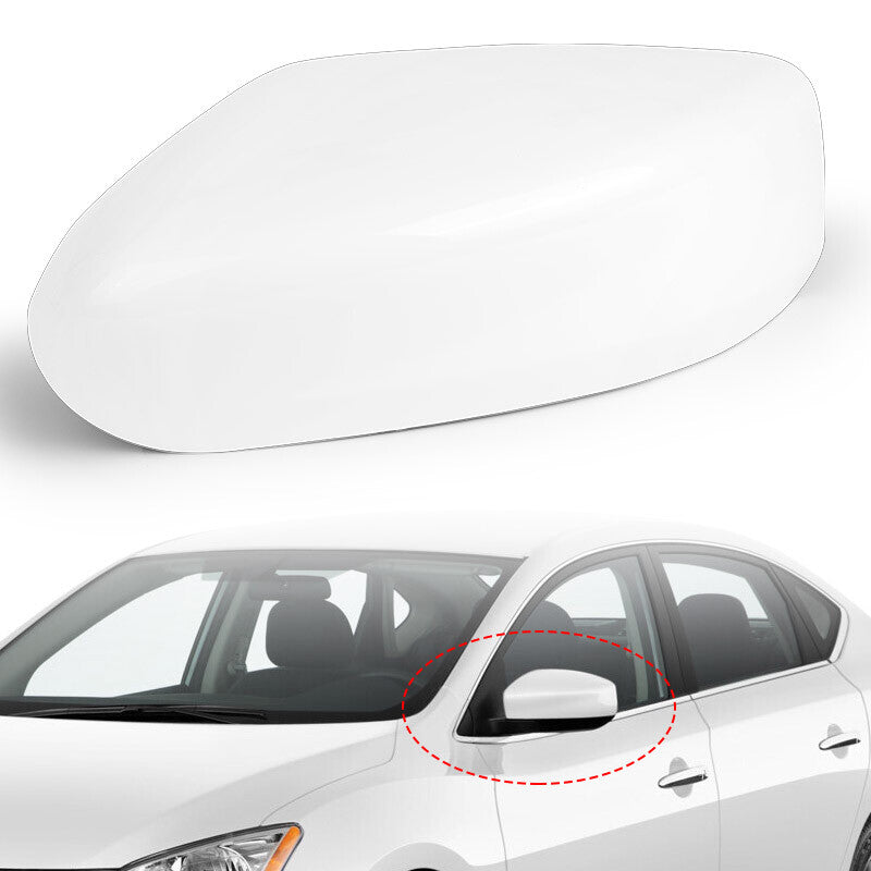 DRIVER LEFT SIDE Mirror Cap Cover White Fits for Nissan Altima Sedan 2013-2018