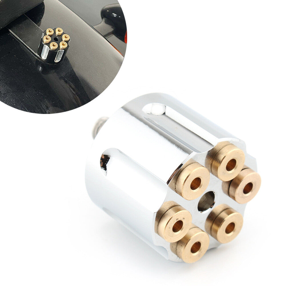 Rear for Seat Bolt Fender Screw Nut 6mm Chrome Fit for Harley Softail Dyna Street Glide