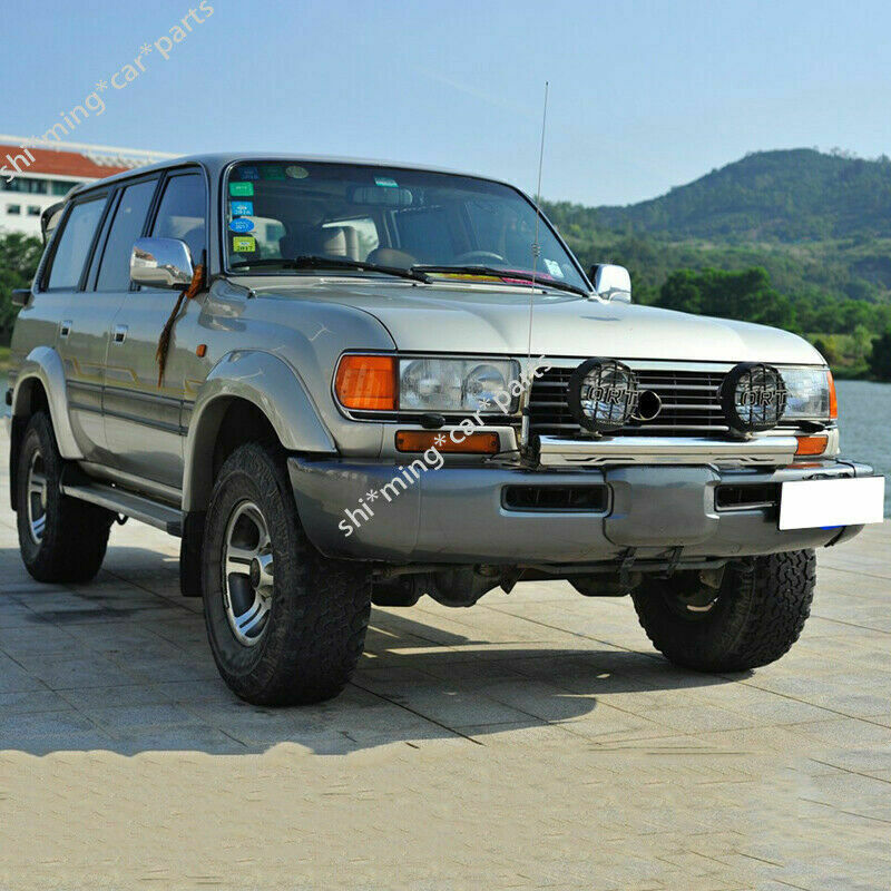 Front Bumper Winch Cover Trim Cap for Toyota for Land Cruiser LC80 4500 FZJ80 91-97