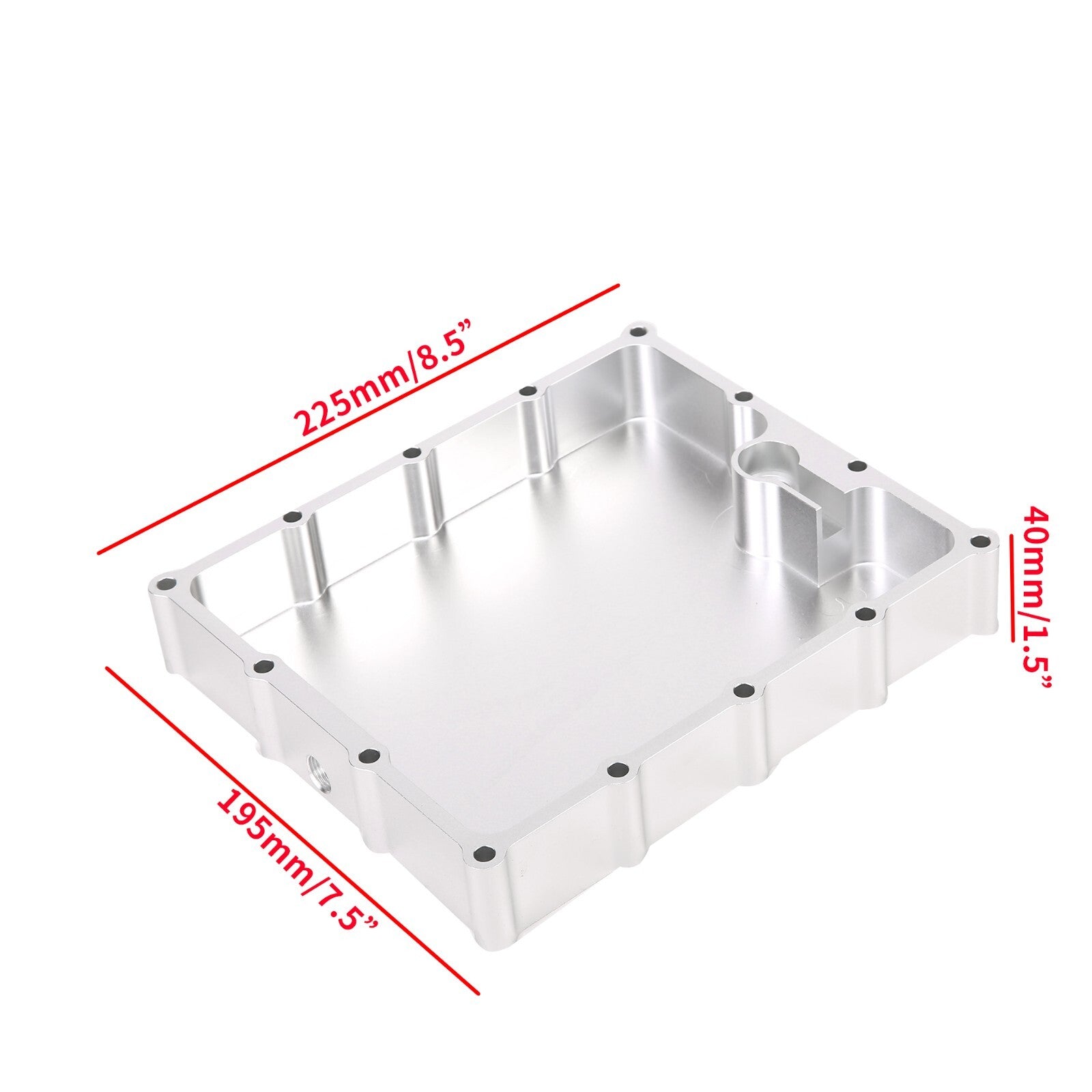 Silver Billet CNC Oil Pan Pick Up Low Profile For 01-05 for Suzuki GSXR 600 750 1000