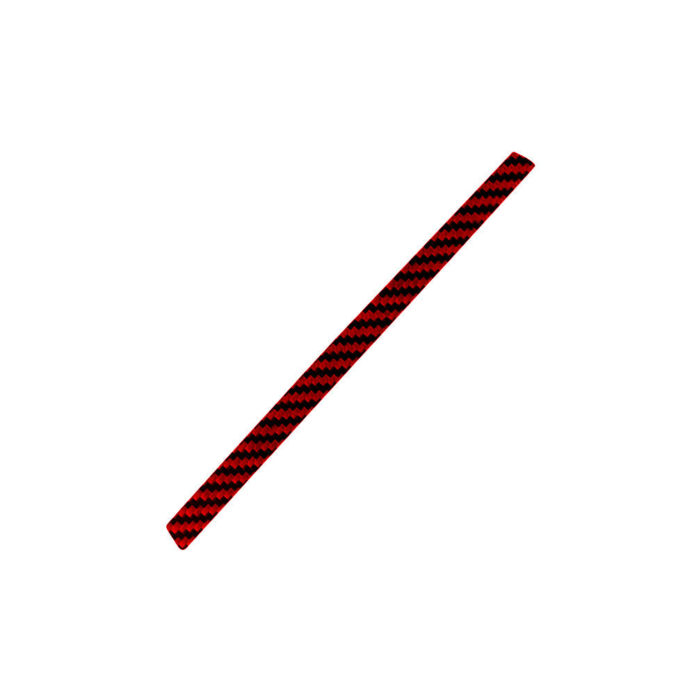 Red Carbon Fiber Emergency Button Cover Strip for Honda Ridgeline 2017-2020