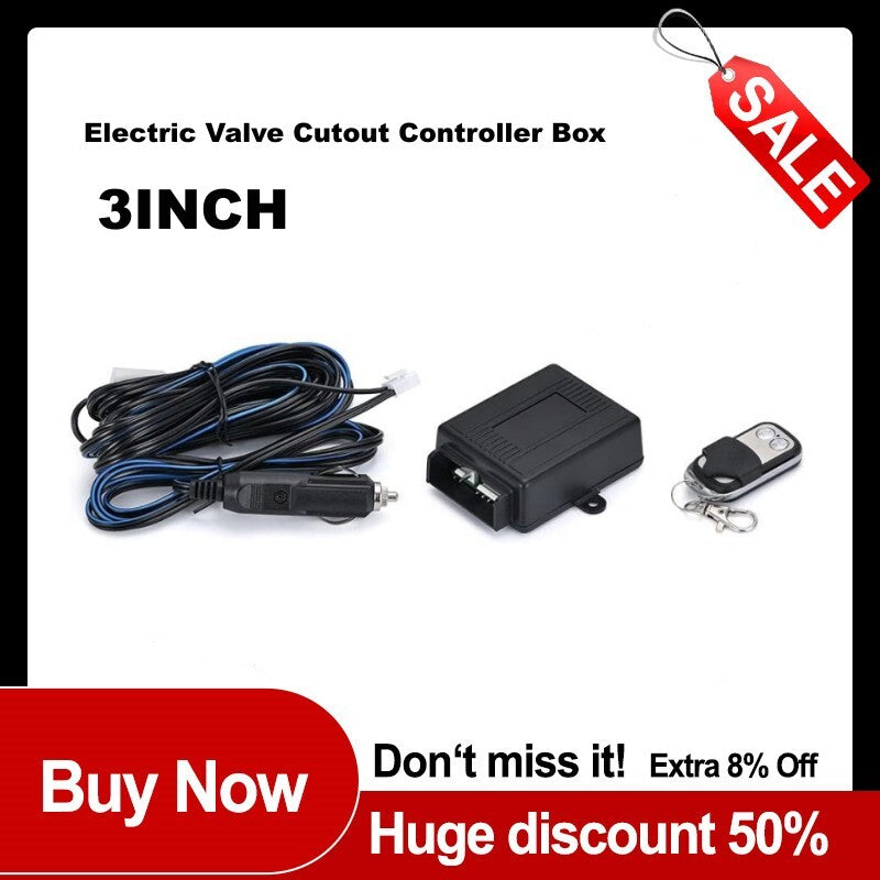 Exhaust Valve Cutout Wiring Electric Valve Remote Cutout Controller Box +Key