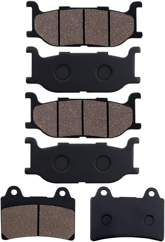 Front Rear Brake Pads for YAMAHA Roadstar 1600 XV1600 Wildstar 1999-2004 XVZ1300