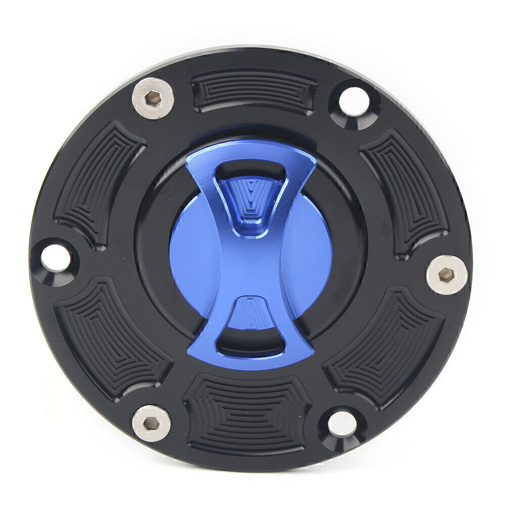 For RS125/RS250 RSV1000 Tiger 800 Fuel Gas Tank Cap Cover Blue UK
