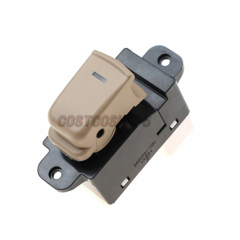 Passenger/Rear Door Power Window Switch Beige for Hyundai Sonata 2011-2015