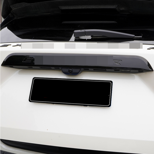 Bright Black Rear Trunk Lid Molding Panel Trim Deco for Ford Explorer 2020-2022
