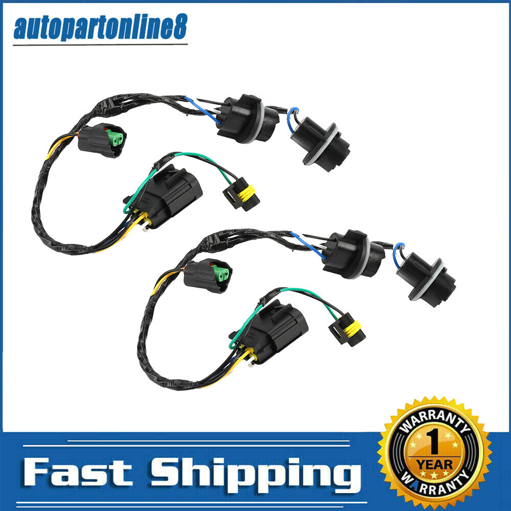 2xHeadlight Wiring Harness for CHEVROLET SILVERADO 1500 2008 2009 2010 15841609