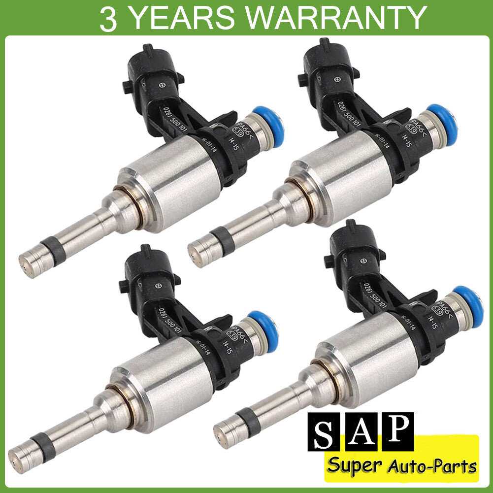 4X Fuel Injector for Kia Rio Soul for Hyundai Accent for Veloster 1.6L 12-17 35310-2B130