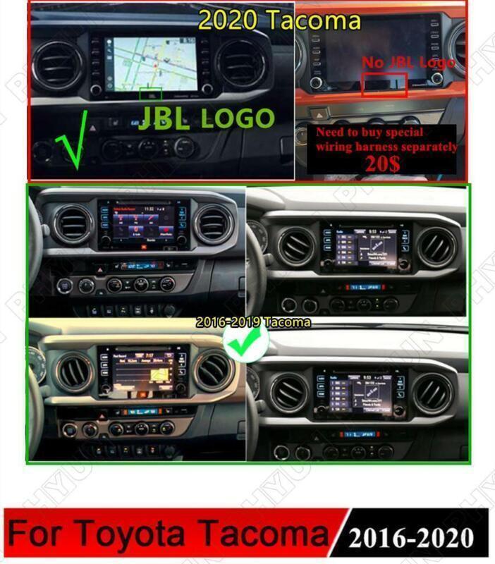 Android 10.1 Radio For 2016-2020 for Toyota Tacoma Stereo 9.5 GPS Navigation 2+32GB