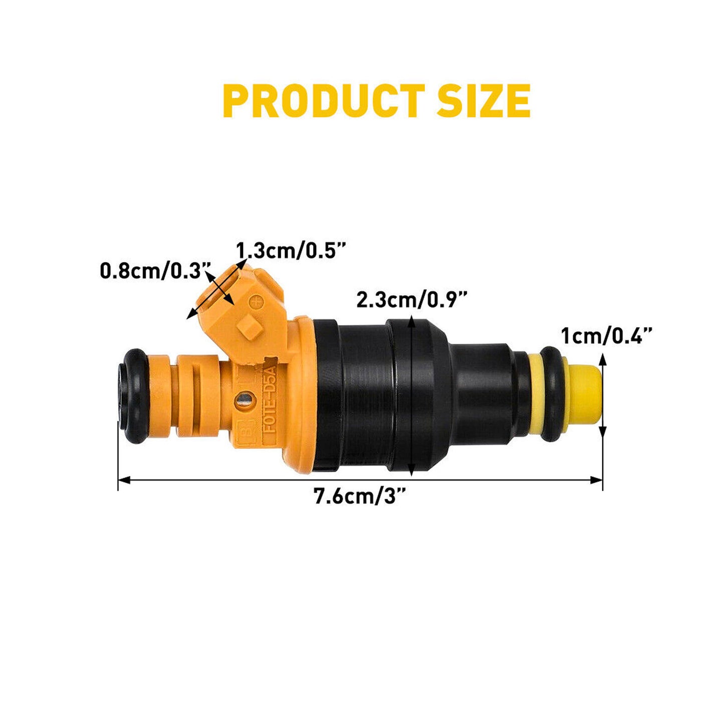 8x Fuel Injectors for Ford for Mustang E-150 Expedition for Lincoln for Navigator 0280150718
