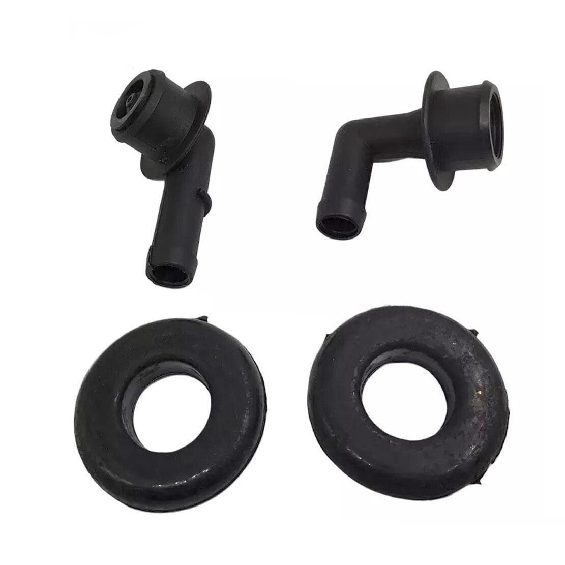 Black PCV Valve  Grommet Set Fit for Jeep Grand Cherokee 4.0L 2000-2004