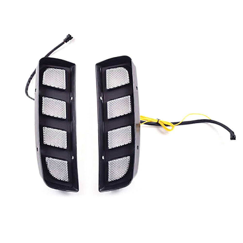 Fit for Honda for Civic 2016-19 TYPE R Daytime Running Fog Light Turn LED DRL bi-colour