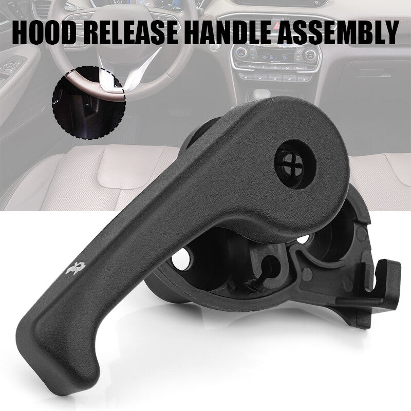 Hood Latch Release Handle  Base for 2013-18 for Hyundai Santa Fe Sport 81180-2B000