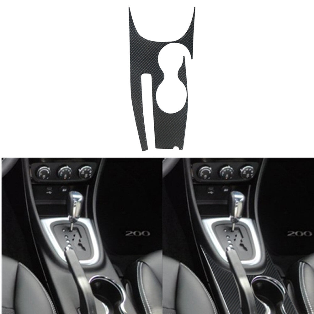 Carbon Fiber Center Cup Holder Panel Cover Trim for Chrysler 200 2011-2014
