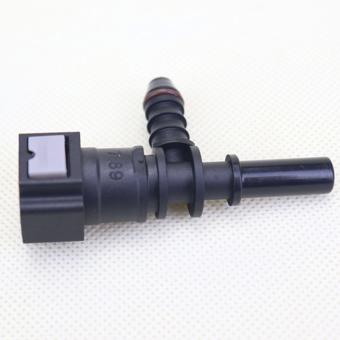 7.89 SAE 1/4 inch Band-Aid T-shirt Fuel Line Quick Connect Release Hose Barb Male/Female