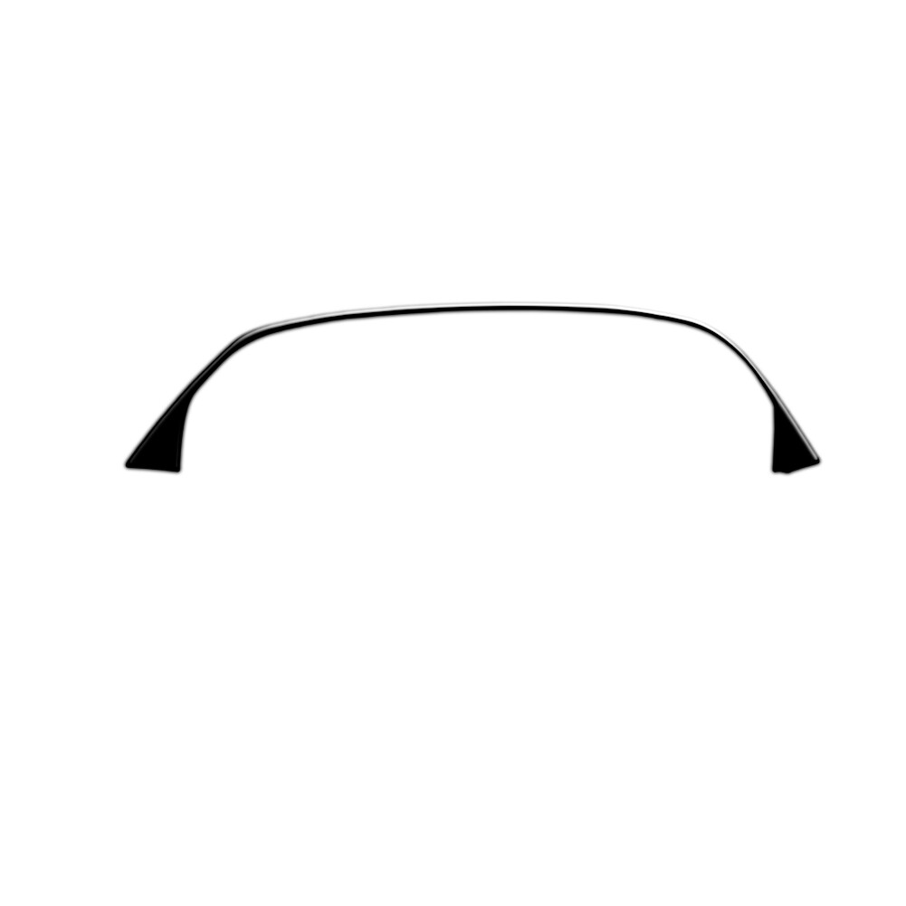 Glossy Black Speedometer Up Strip Cover Trim for Ford Ranger 2019-2022