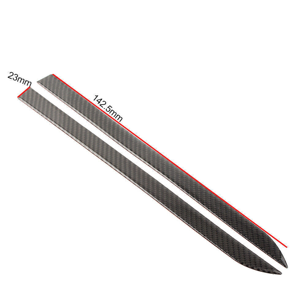 Inner Interior Door Panel Trim Carbon Fiber Pair for Subaru Forester 2013-2018
