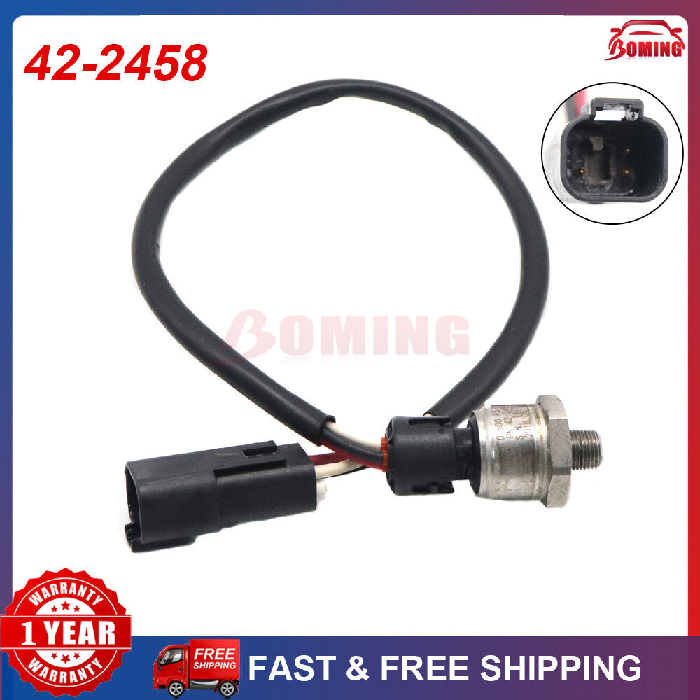 High-quality fuel rail pressure sensor suitable for models 422458, 42, 2458, and 42-2458.