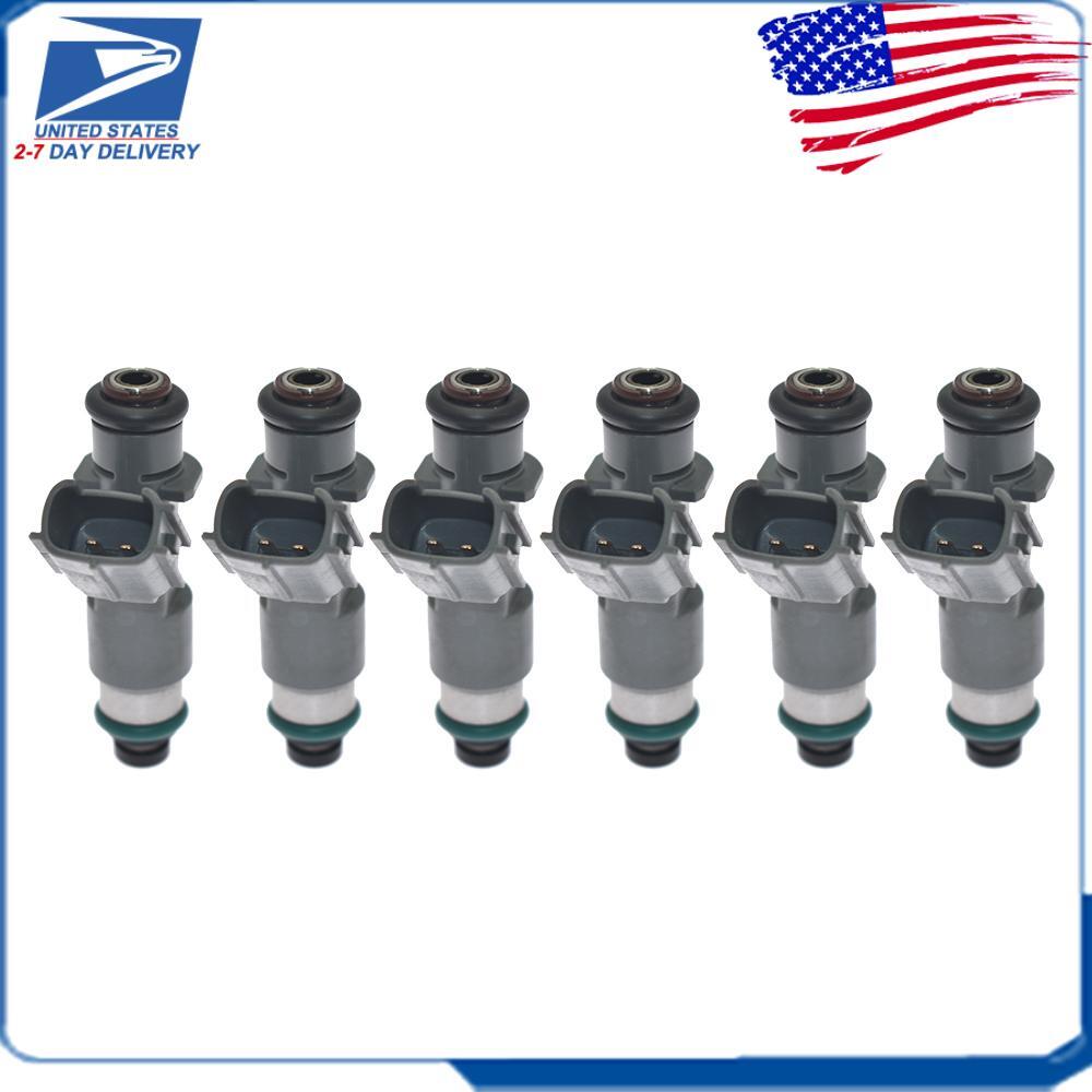 6x Fuel Injectors for Honda Accord for Acura MDX TL TSX 3.5L 3.7L V6 16450-R70-A01