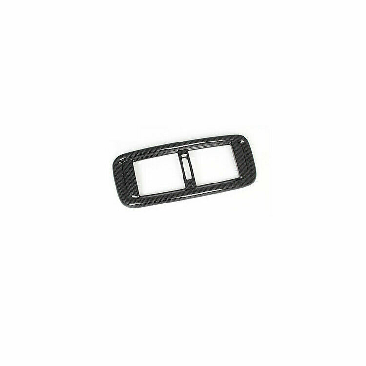 Rear Air Outlet Vent Frame Trim 1X for Honda CRV CR-V 2017-2022 ABS Carbon Fiber