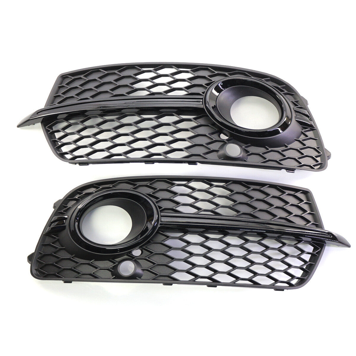 Dual front fog light grille cover for Audi Q5 Sport S Series 2013 - 2017