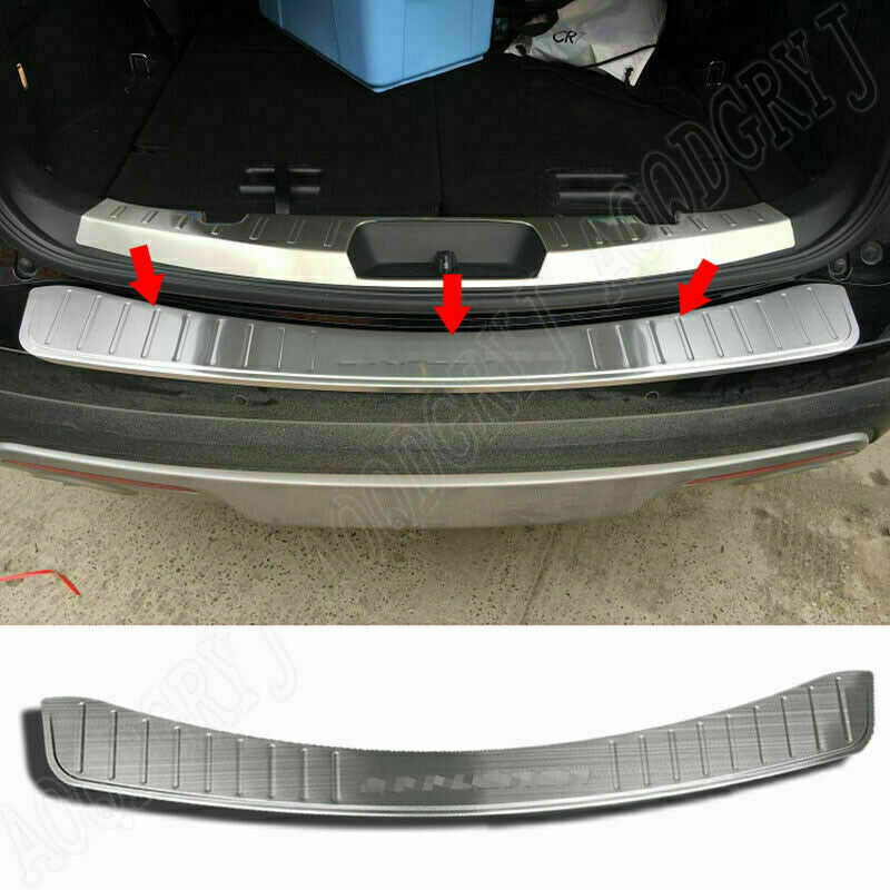 2016-2019 For NEW for Ford Explorer Stainless Rear Bumper Protector cover sill guard