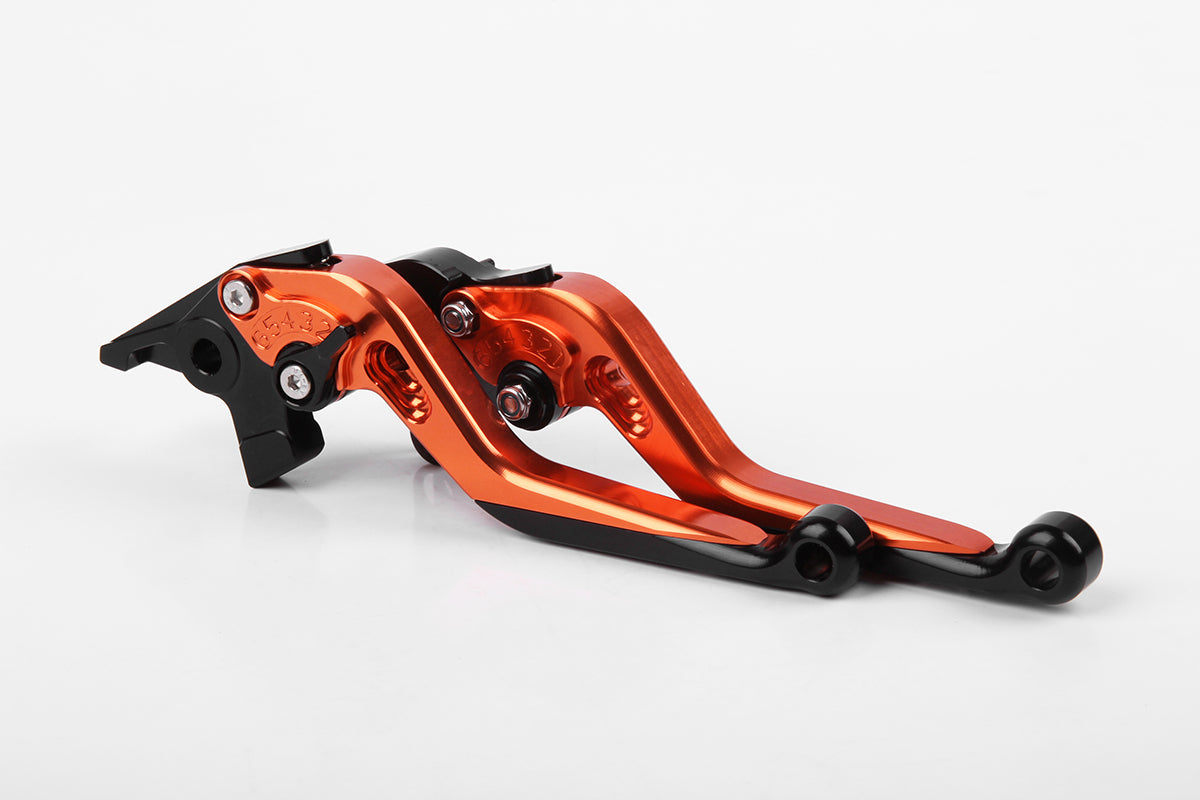 Extending Orange CNC Brake Clutch Levers For 1190 Adventure/R 13-14 990 SMR/SMT