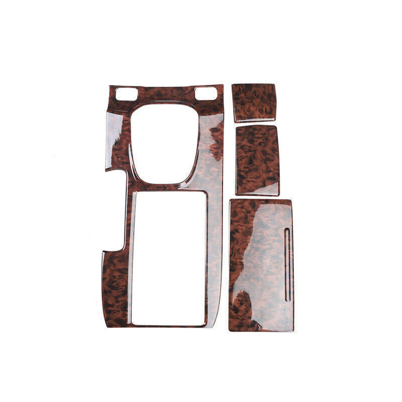 Wood Grain Console Gear Shift Panel Cover For 2008-2013 for Honda Accord Crosstour
