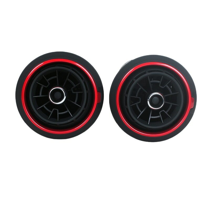 2pcs Red Dashboard Air Vent Conditioner Outlet for Audi A3 S3 RS3 2017-2018