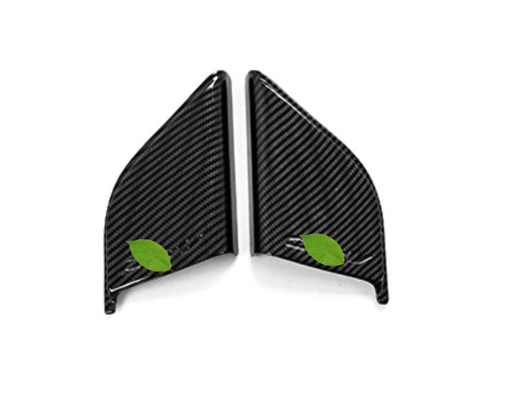 2pcs Carbon Fiber front Window Decorative Trim for Honda CRV CR-V 2017-2020