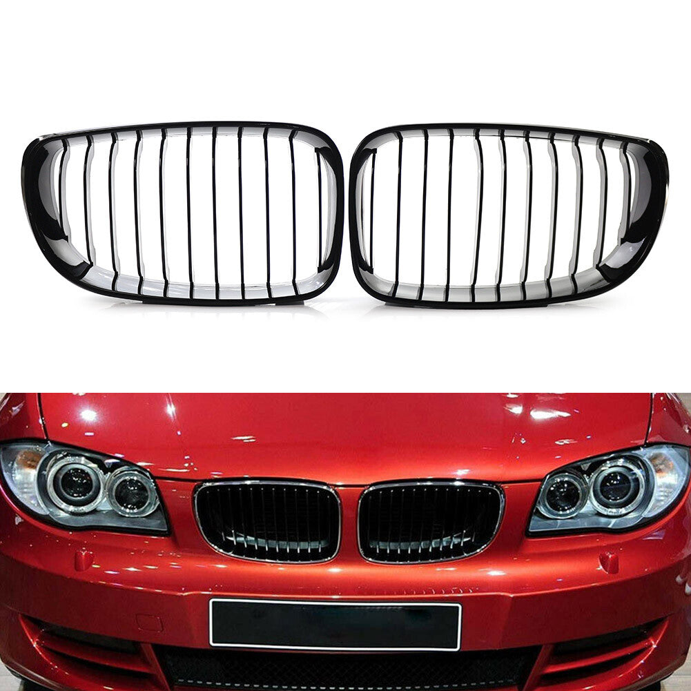 Front Kidney Grilles Grills for BMW E87 E82 1-Series 2006-20132012 2011 2010