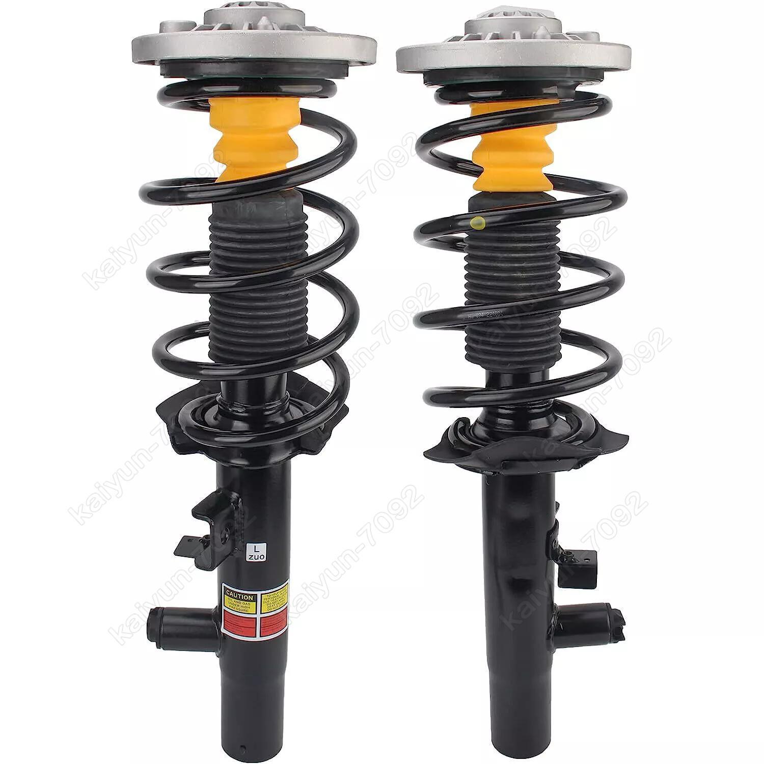 Pair for BMW X3 F25 X4 F26 2011-2018 Front Shock Absorber Struts Assembly w/EDC