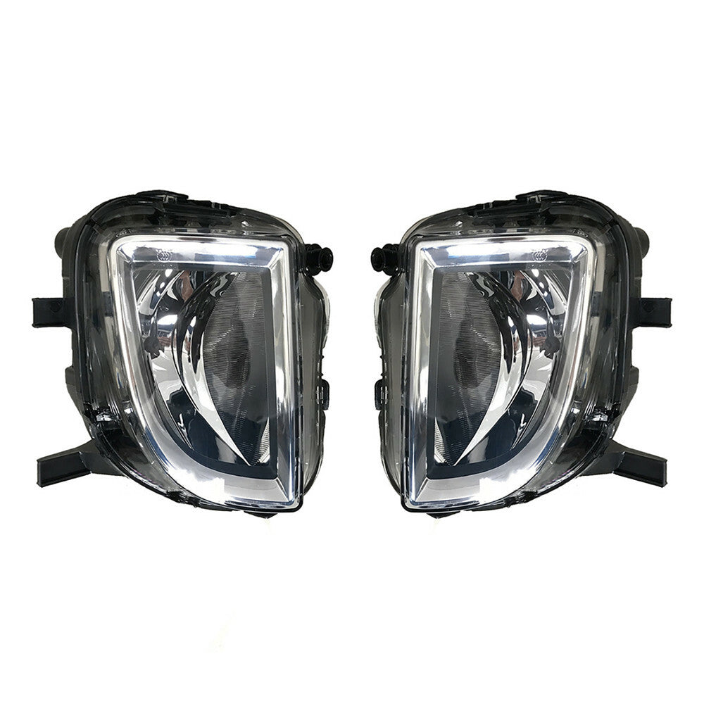 Suitable for Volkswagen for Golf Mk6 GTI GTD 2009 - 2013, dual front bumper fog lights with bubbles.