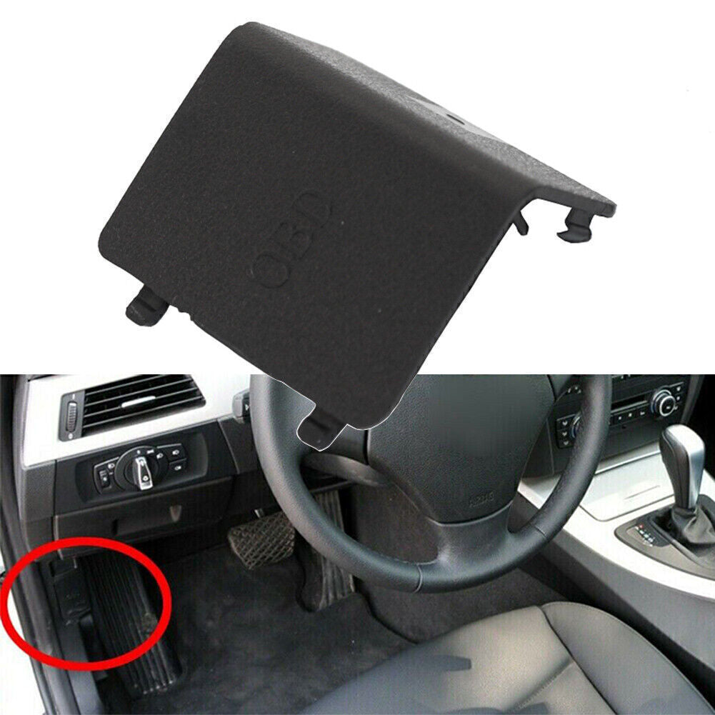OBD Socket Cover Left Hand Drive 51437147538 Fit for BMW 3 Series E90 E91 E92 Black