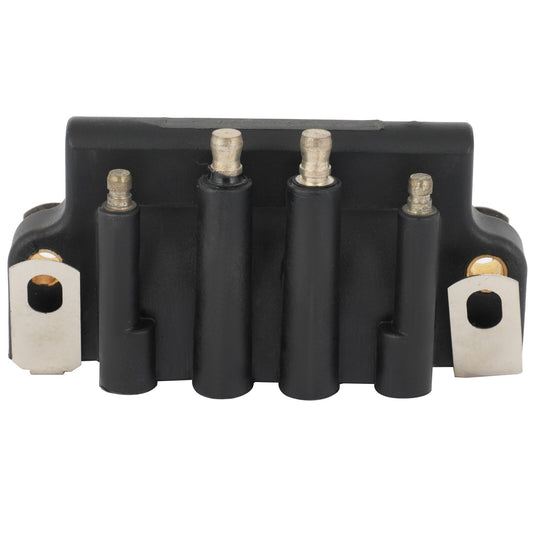 Dual Plug Wire Ignition Coil Fit For Johnson Evinrude Outboards 0583740 18-5170