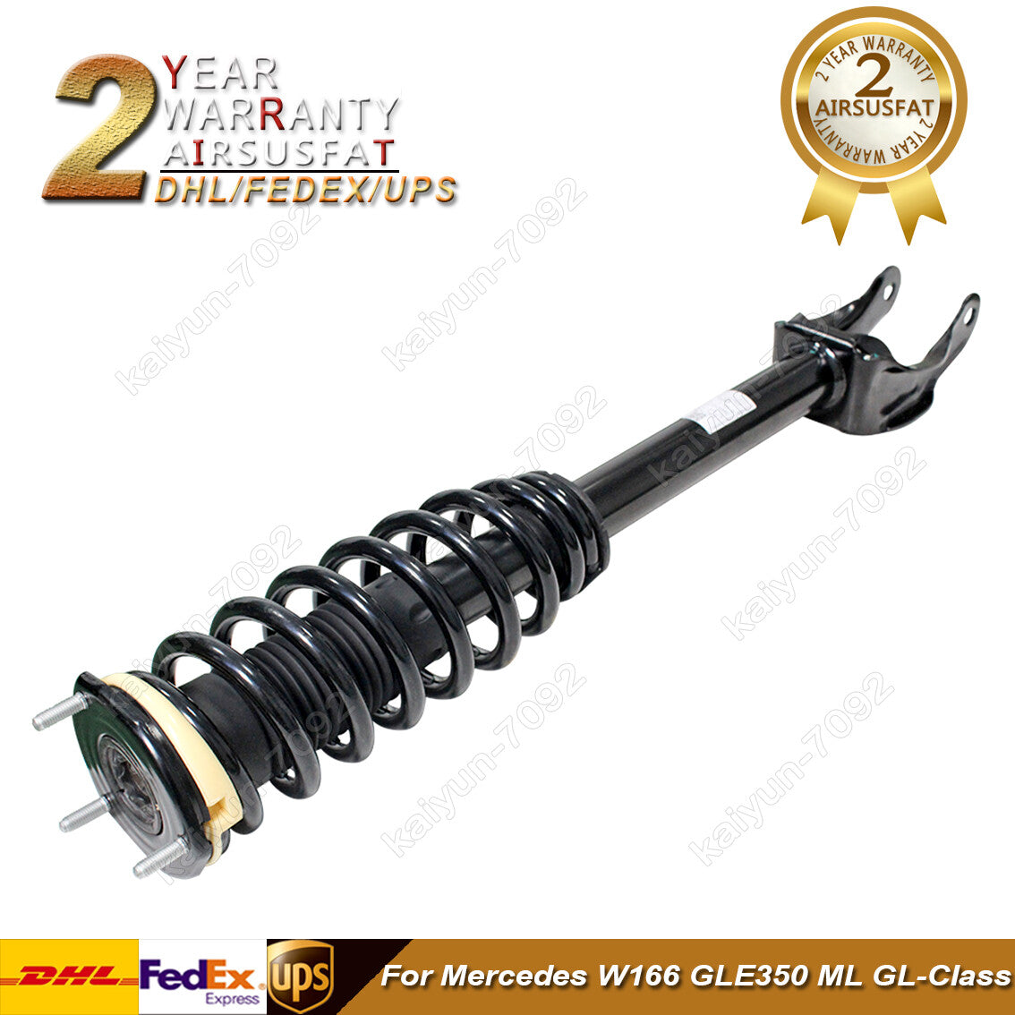 for Mercedes W166 GLE350 ML GL-Class Front Left Shock Absorber Strut Assembly