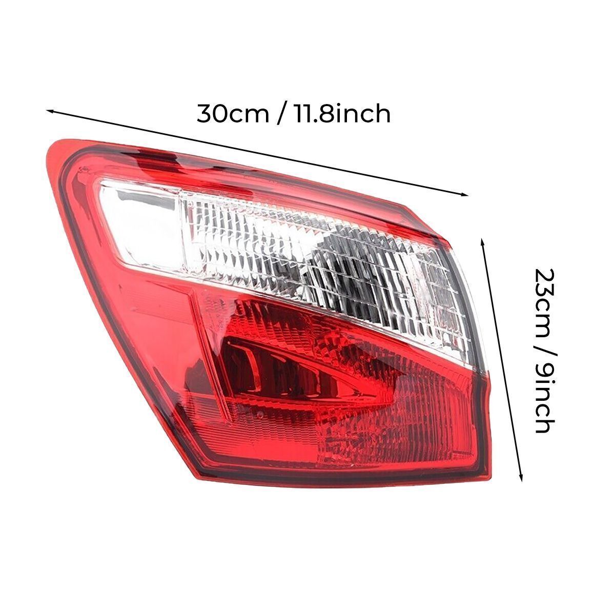 1Pcs For 2010-2014 for Nissan Qashqai Right Outer Tail Light EU Version Accessories